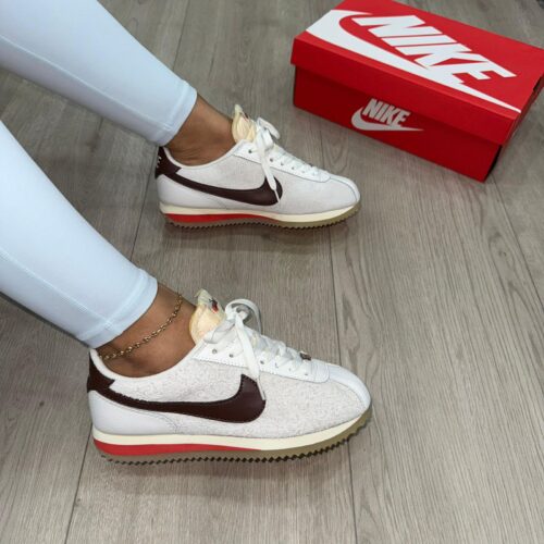 NIKE CORTEZ BEIGE VINOTINTO