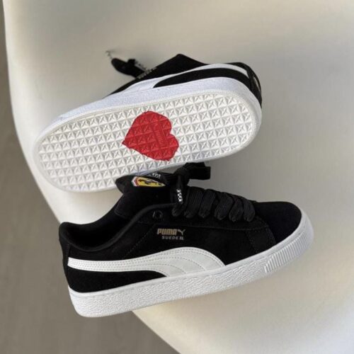 PUMA SUEDE XL FERRARI NEGRA BLANCA