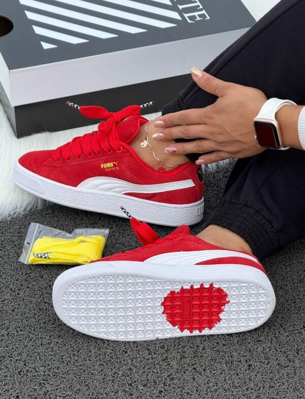 PUMA SUEDE XL ROJA BLANCA PUMA SUEDE XL ROJA BLANCA