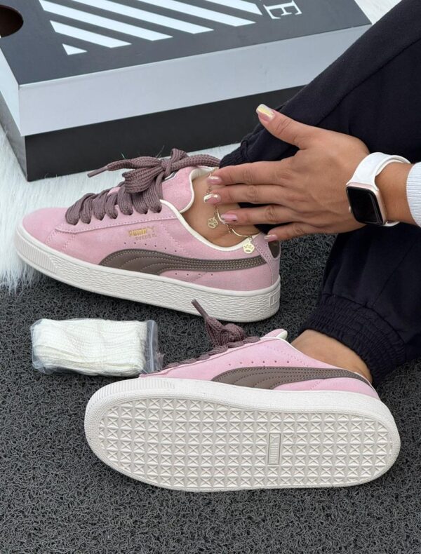 PUMA SUEDE XL ROSA CAFE PUMA SUEDE XL ROSA CAFE