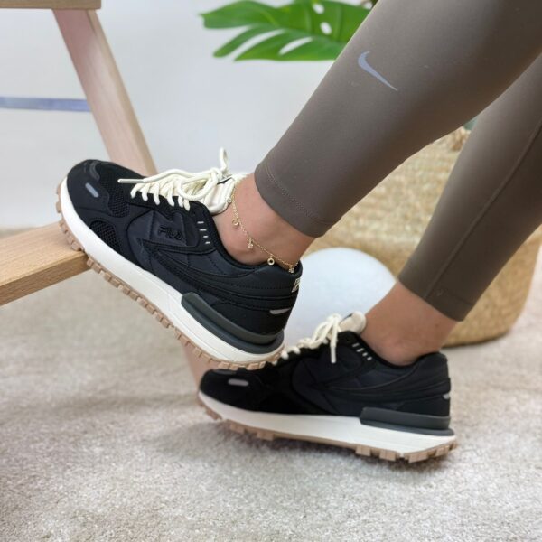 FILA ZAGATO NEGRA BLANCA FILA ZAGATO NEGRA BLANCA